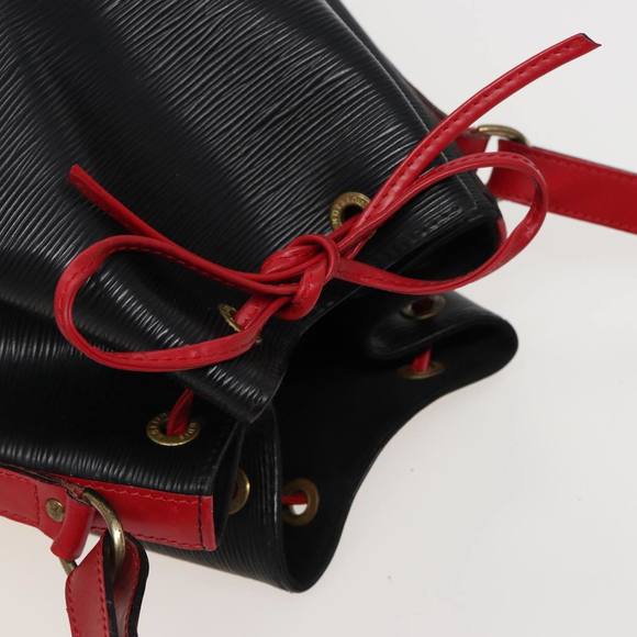 LOUIS VUITTON Epi Noe Shoulder Bag By color Black Red M44017 LV Auth 79238 - Picture 7 of 16